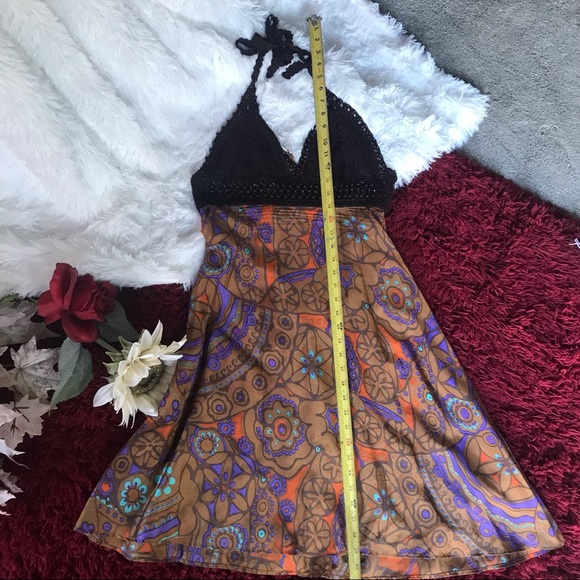 Silk Boho Beach Dress - Picture 4 of 14